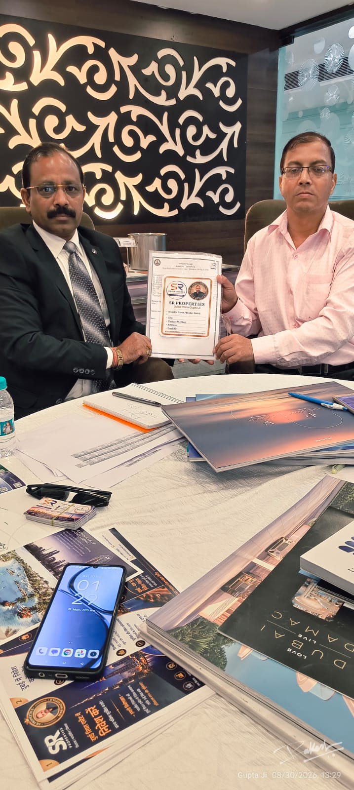Broker at the Dubai Investment Expo