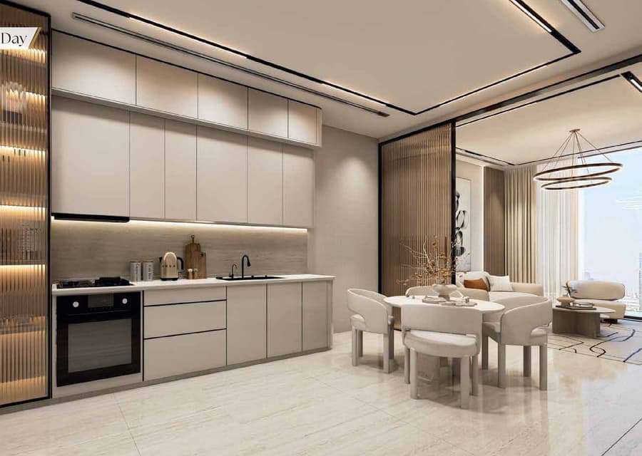 Residences entrance lobby at Aspirz