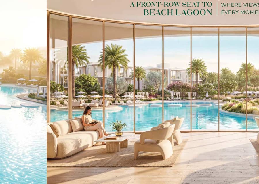 Beach club house at Greenz