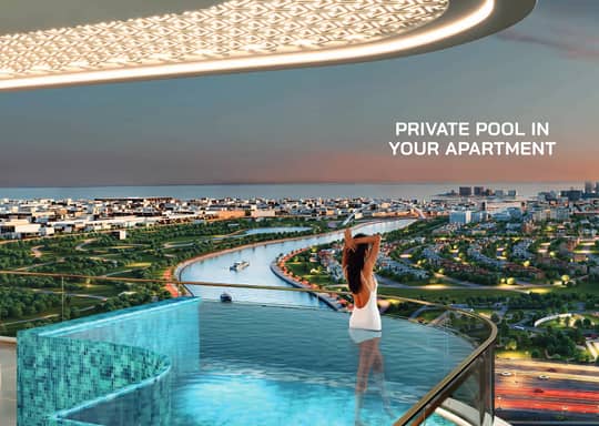 Private pool in your apartment