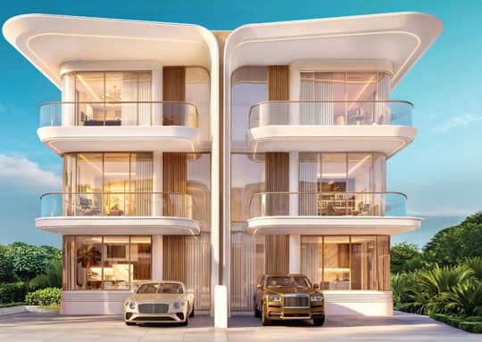Twin villas